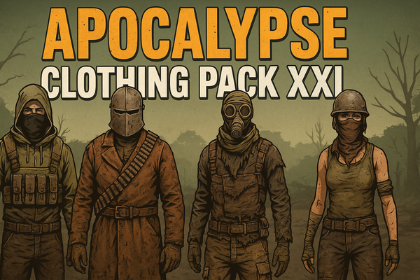 Clothing Pack XXXL 9,15 GB MIXED+Survival/APOCALYPSE