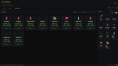 EFT Flea Market – Player-to-Player Trading