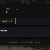 Skill System – Progression, Titles & Leaderboard