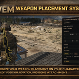Weapon Placement System Advanced Backitems