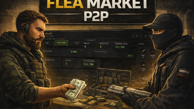 EFT Flea Market – Player-to-Player Trading