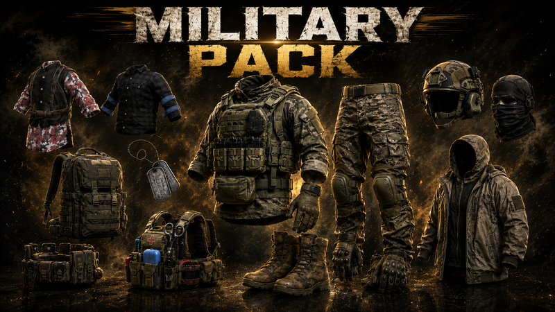 MILITARY CLOTHING PACK