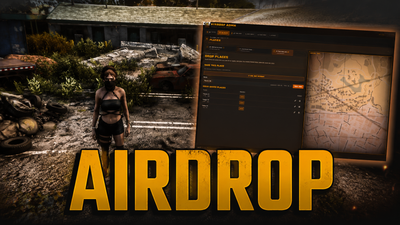 AIRDROPS — Plane Drops · Chest Loot · In-Game Admin Panel
