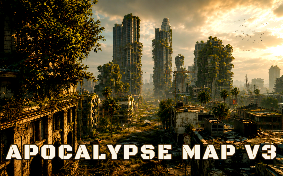 Zombie Apocalyps Survival Map – Forsaken 🏚️