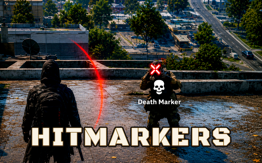 Hitmarkers, directional damage & death marker