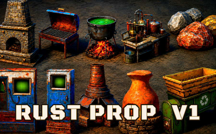Rust Prop Pack V1