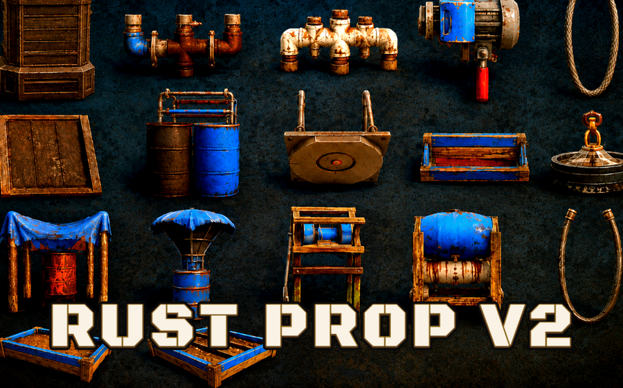 Rust Props Pack V2