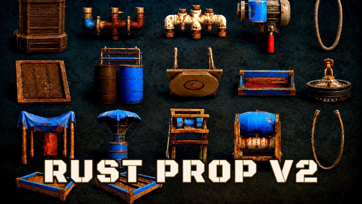 Rust Props Pack V2
