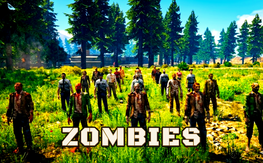 Zombie Pack | 23 FiveM Peds