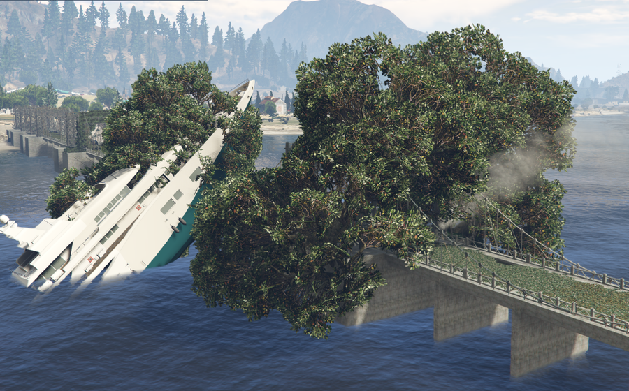 Apocalypse Bridge Sandy Shores