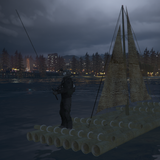 Wooden Raft