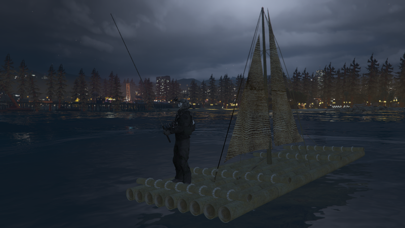 Wooden Raft