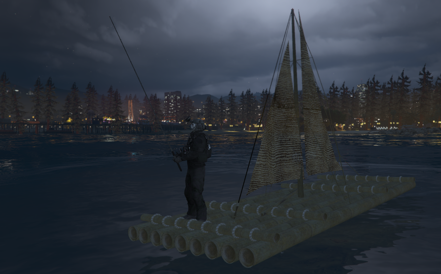 Wooden Raft