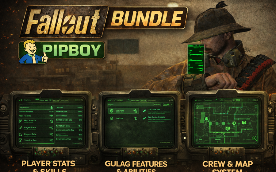GULAG PIPBOY Bundle | Skills System + Abilities