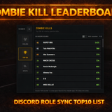 Zombie Kill Leaderboard + Discord Ranks