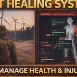 Tarkov style injury system for FiveM • QBCore & ESX