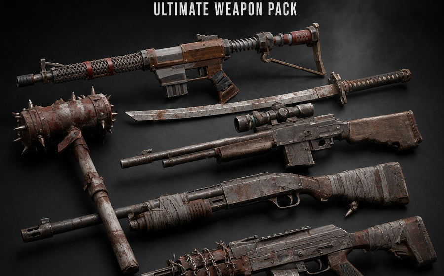 Ultimate Weapon Pack 81 Apocalypse Weapons